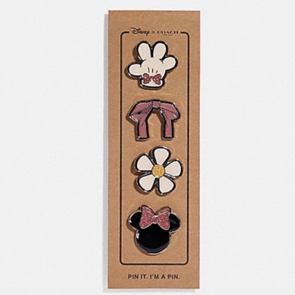 Coach Accessories - Coach LIMITED EDITION Minnie Mouse pin set